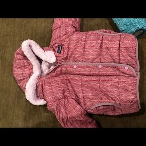 Pink patagonia coat